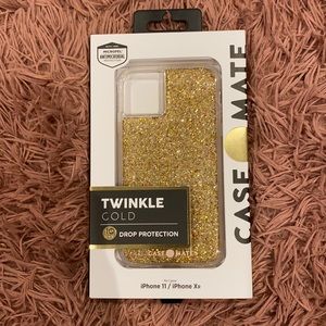 Gold cast mate iPhone11 case